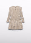 Completo gonna plissettata bambina Abel&Lula 5541