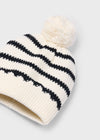 Set cappello e sciarpa righe bambina Mayoral 10070