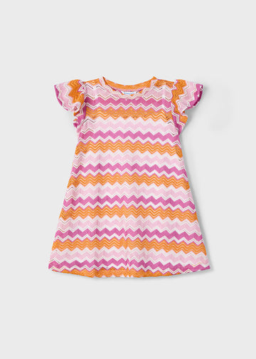 Abito zigzag per bambina Mayoral 3926