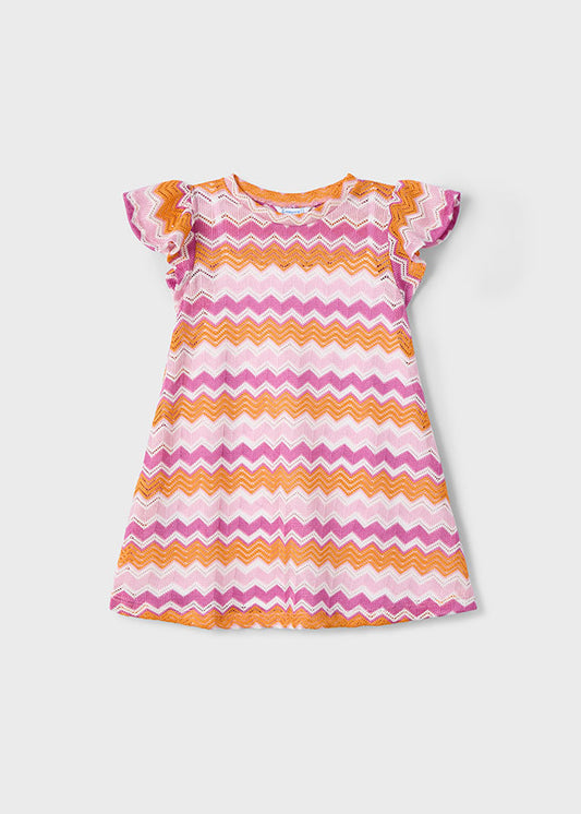 Abito zigzag per bambina Mayoral 3926