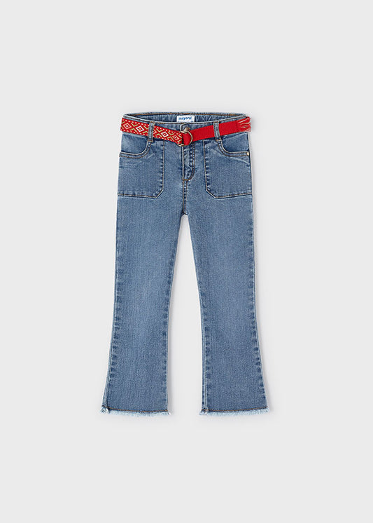 Pantalone jeans svasato Mayoral bambina 3534