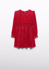 Abito plissettato bambina Abel&Lula 5530