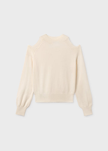 Maglione con apertura spalle ragazza Mayoral 7312