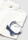 Camicia manica lunga con papillon per neonato Mayoral Newborn 2196