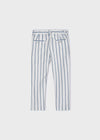 Pantalone chino a righe bambino Mayoral 3541