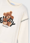 Maglietta orso bambina Mayoral 4012