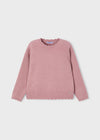 Maglione tinta unita bambina Mayoral 4302