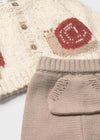 Completo pantalone 3 pezzi in tricot per neonato Mayoral Newborn 2571