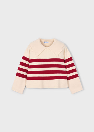 Maglione righe bambina Mayoral 4301