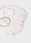 Set 2 bavaglini per neonata Mayoral Newborn 9952
