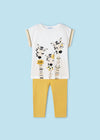 Completo 2 pezzi giraffe Mayoral bambina 3710