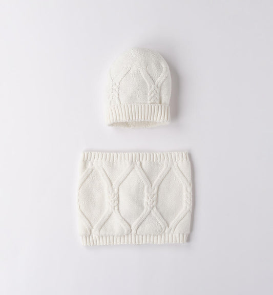 Cappello e sciarpa per bambino Sarabanda 0F934