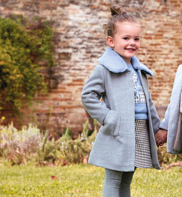 Cappotto per bambina Sarabanda 0F380