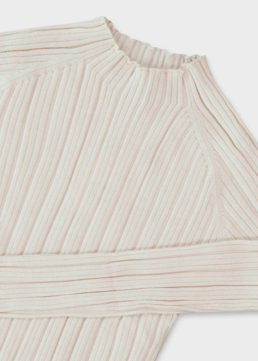 Maglietta lupetto tricot ragazza Mayoral 7015