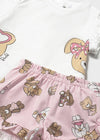 Completo short per neonata Mayoral Newborn 1256