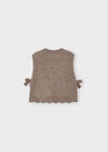 Gilet tricot con fiocco bambina Mayoral 4314