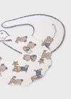 Set 2 bavaglini per neonata Mayoral Newborn 9952