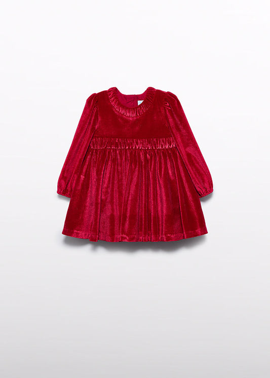 Abito velluto glitter neonata
Abel&Lula 55086-9-