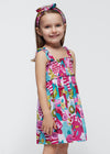 Vestito con fascia Mayoral bambina 3947