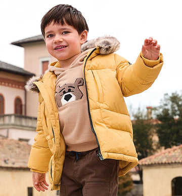 Felpa bambino con orso Sarabanda 0F149