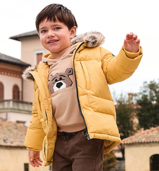 Felpa bambino con orso Sarabanda 0F149