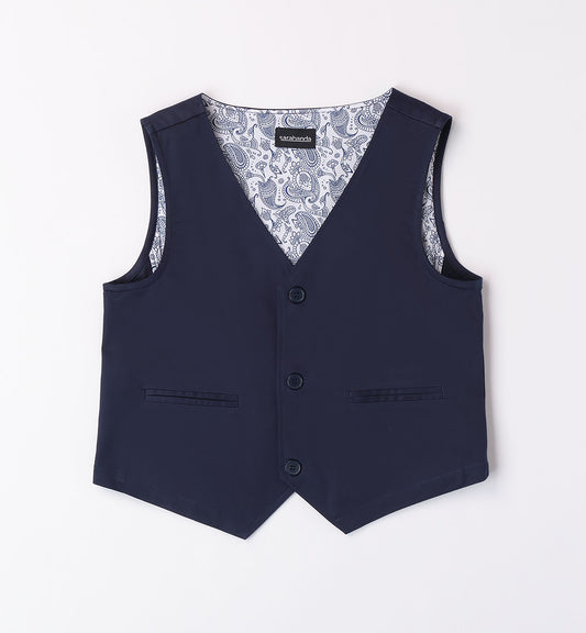 Gilet ragazzo elegante Sarabanda 08625