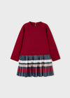 Vestito combined righe bambina Mayoral 4911