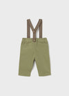 Pantalone lungo con bretelle per neonato Mayoral Newborn 2576