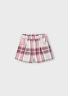 Bermuda a quadri bambina Mayoral 4225
