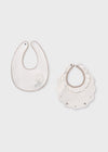 Set 2 bavaglini per neonata Mayoral Newborn 9952