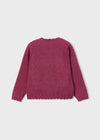 Maglione tinta unita bambina Mayoral 4302