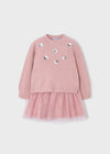 Vestito tricot combined bambina Mayoral 4918