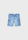 Bermuda jeans cargo per bambino Mayoral 3229