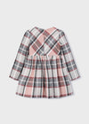 Vestito quadri velluto bambina Mayoral 4924