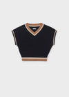 Gilet contrasti ragazza Mayoral 7321