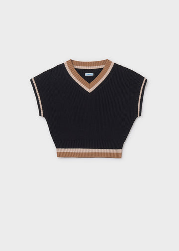 Gilet contrasti ragazza Mayoral 7321