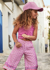 Completo pantalone lungo stampato e top per bambina Mayoral 3562