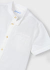 Camicia colletto coreana lino per bambino Mayoral 3113