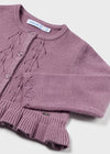 Cardigan volant tricot neonata Mayoral 2326