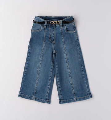 Jeans ampi per bambina Sarabanda 0F250