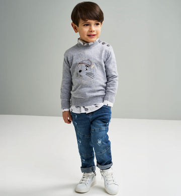 Jeans da bambino Sarabanda 0F163