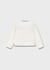 Maglione ricamo lustrini bambina Mayoral 4305