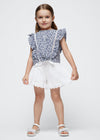 Short volant traforati Mayoral bambina 3910