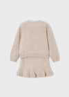 Completo gonna e maglione bambina Mayoral 4934