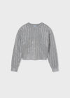 Maglione trecce ragazza Mayoral 7309
