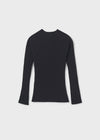 Maglietta lupetto tricot ragazza Mayoral 7015