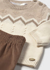 Completo pantalone lungo e maglia per neonato Mayoral Newborn 2580