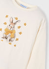 Maglietta serigrafia bambina Mayoral 4009