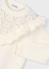 Maglione tricot trafori bambina Mayoral 4304