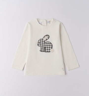 Maglietta per bambina Sarabanda 0F318